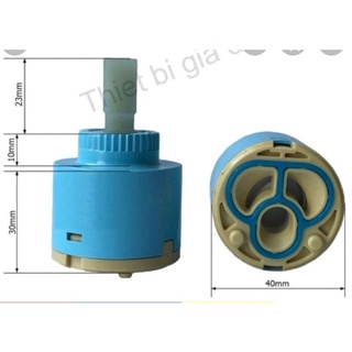 Lõi vòi sen gật gù nóng lạnh- Óc sen vòi thay thế