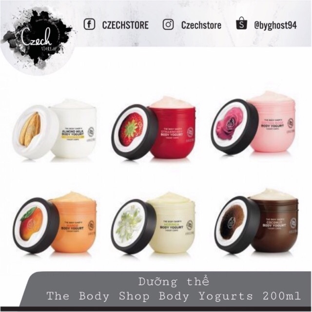 Dưỡng thể THE BODY SHOP BODY YOGURT 200ml