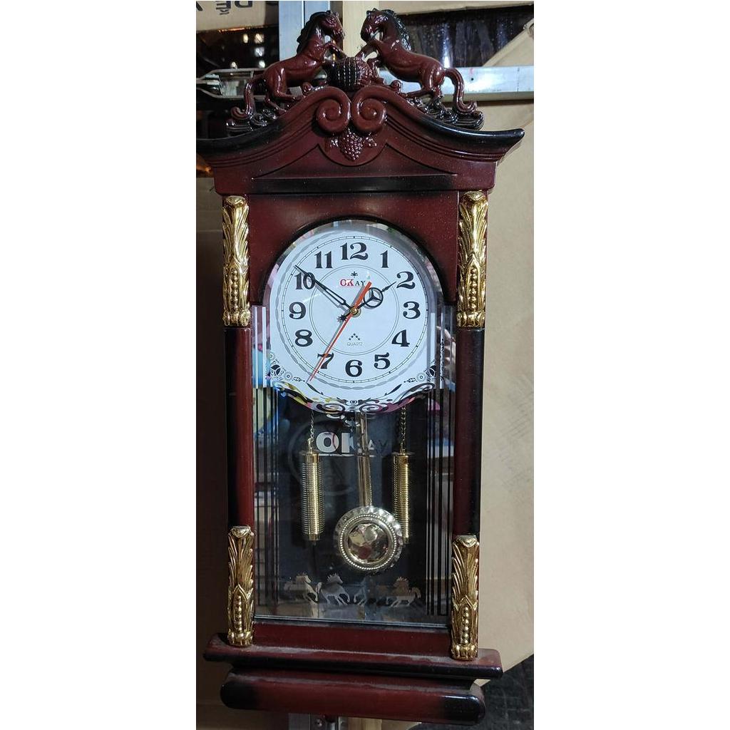 Đồng hồ treo tường quả lắc cỡ lớn cực đẹp - Bảo hành 12 tháng đổi mới