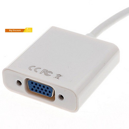 Cáp Chuyển Đổi Mini Displayport Sang Vga Cho Apple Macbook Pro Imac Air Mac Mini