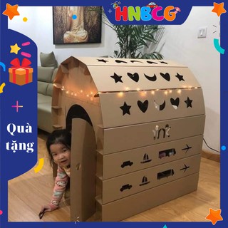 Đồ chơi [NHÀ LẮP GHÉP CHO BÉ] cho bé từ 3 - 9 tuổi, kích thích tính tự lập, phát triển khả năng sáng tạo của bé