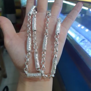 Dây chuyền bạc nam