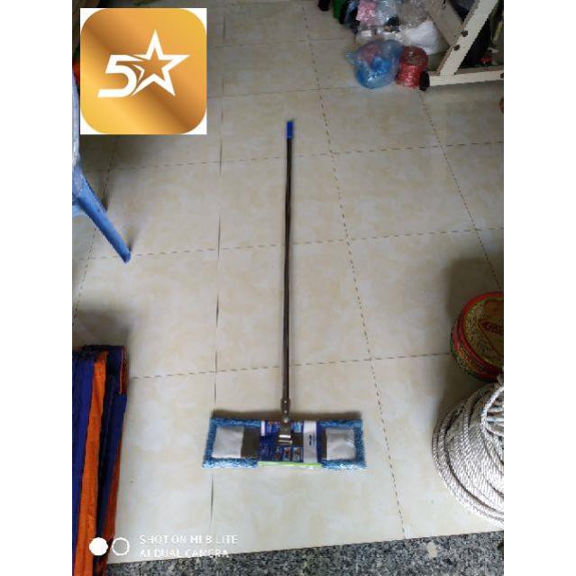 Cây lau nhà 45cm cán thẳng dài 1m45 ( Shop 5 sao )