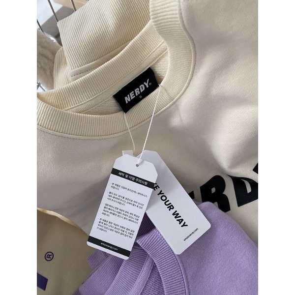 Áo sweater Nerdy xuất Hàn