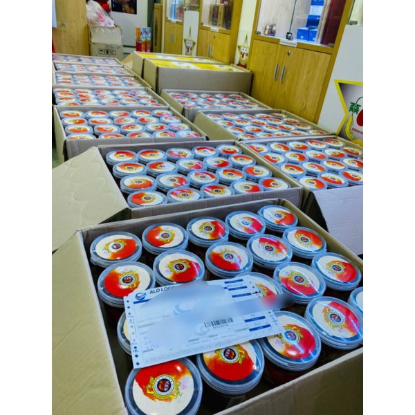 Hồng sâm lát tẩm mật ong Hàn Quốc bồi bổ sức khỏe toàn diện tăng cường thể lực giảm stress hộp 200g