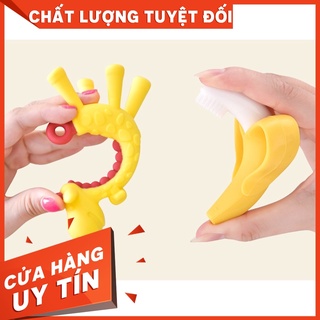 Gặm nướu hình hươu cao cổ gặm nướu chuối Sịn