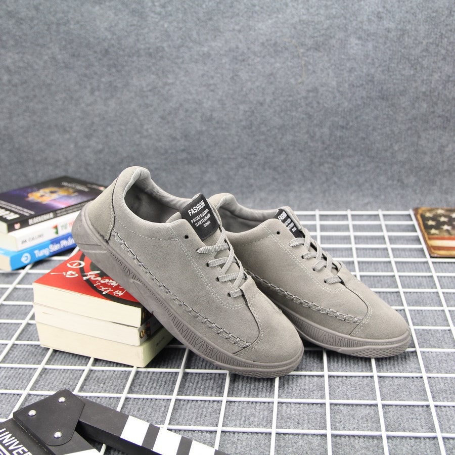 [VNXK] Giày Sneaker Nam G390 (Xám)