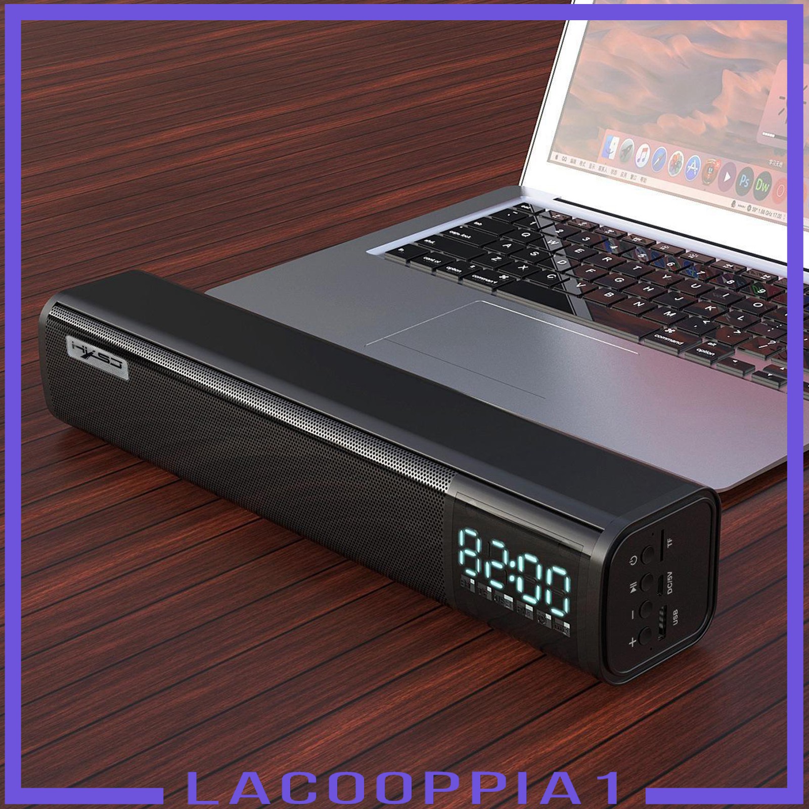 Loa Bluetooth Lapopopia1 Âm Thanh Stereo 3d Hỗ Trợ Tf Usb Aux Fm