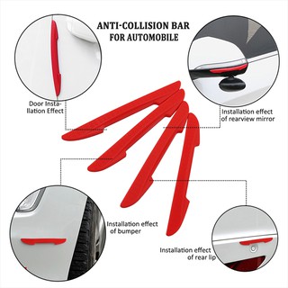 Set 4 Miếng Dán Chống Va Chạm Cho Cửa Xe Ô Tô