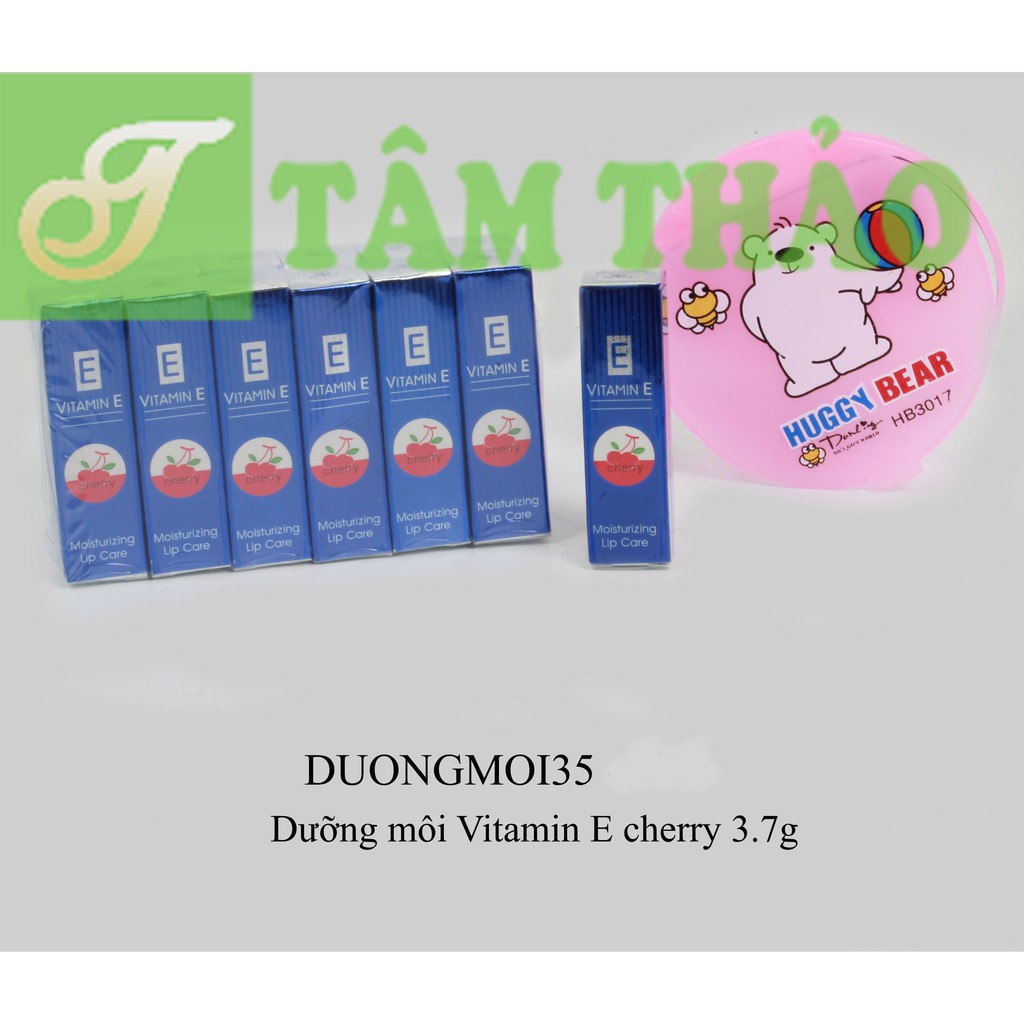 Dưỡng môi Thái Lan Vitamin E cherry 3.7g 8850722068077