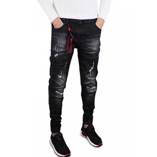 Quần Jean Nam Rách Nhẹ trẻ trung Quần Jean kiễu Jogger
