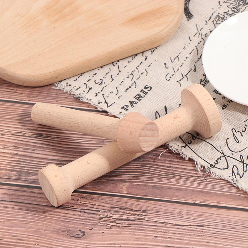 Khuôn Làm Bánh Tart Trứng Bằng Gỗ 1 Ngăn Tiện Dụng