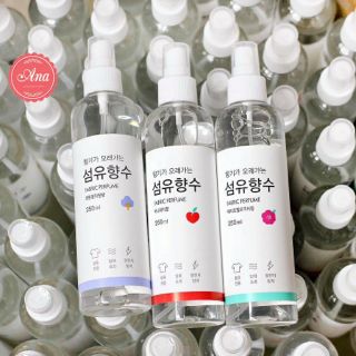 ] xịt thơm quần áo fabric perfume hàn quốc 250ml