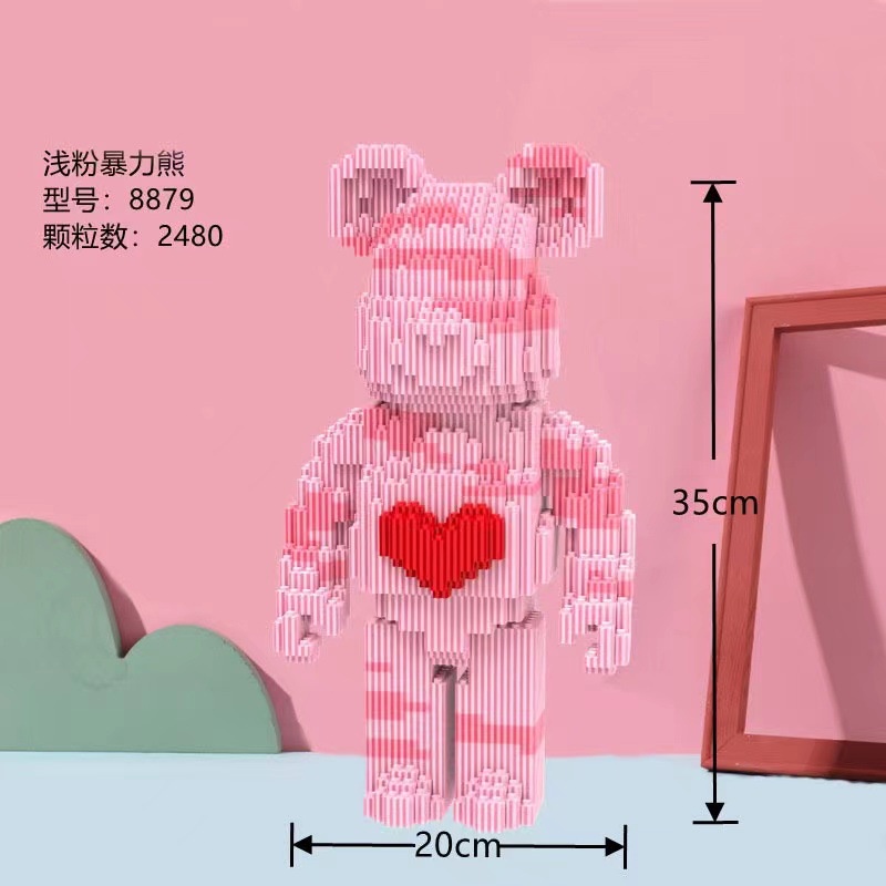 Mô hình đồ chơi lắp ráp gấu violent cho bé - ảnh sản phẩm 5