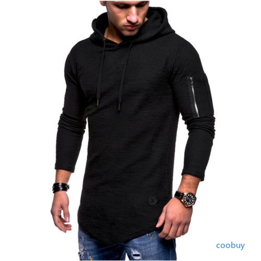 Áo Hoodie tập gym có khóa kéo