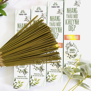Nhang sạch thanh tâm hương khuyenh diệp. nhang thảo mộc làng nghề 100% không hóa chất độc hại