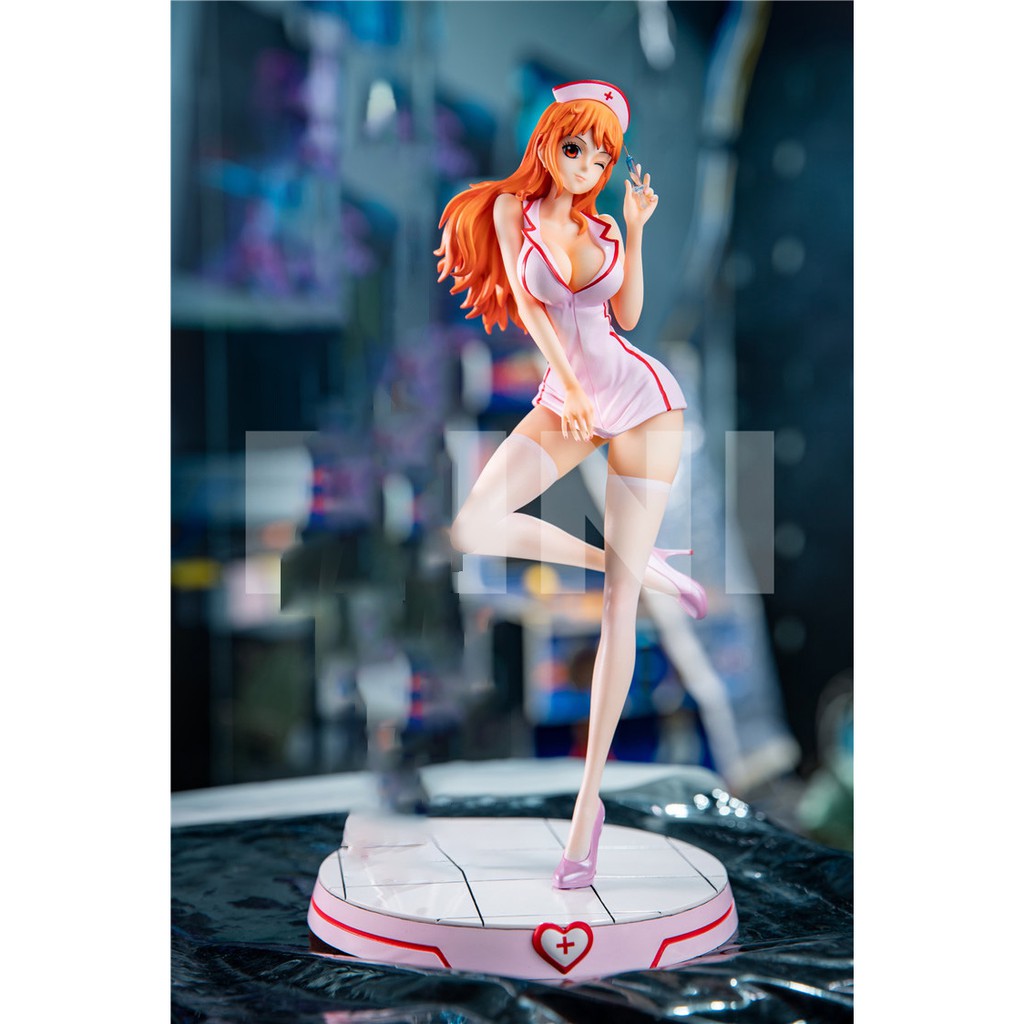 (Có sẵn - 33cm) Mô hình Nami sexy bộ y tá siêu nét và to - Figure Onepice