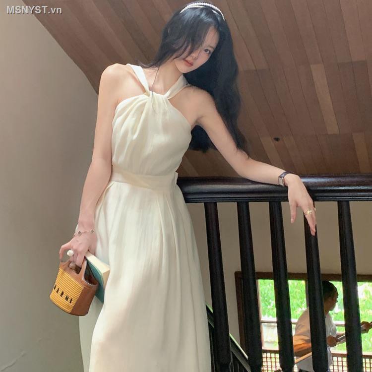 Đầm Dài Lưng Cao Màu Sắc Ngọt Ngào Thời Trang Mùa Hè Cho Nữ | BigBuy360 - bigbuy360.vn