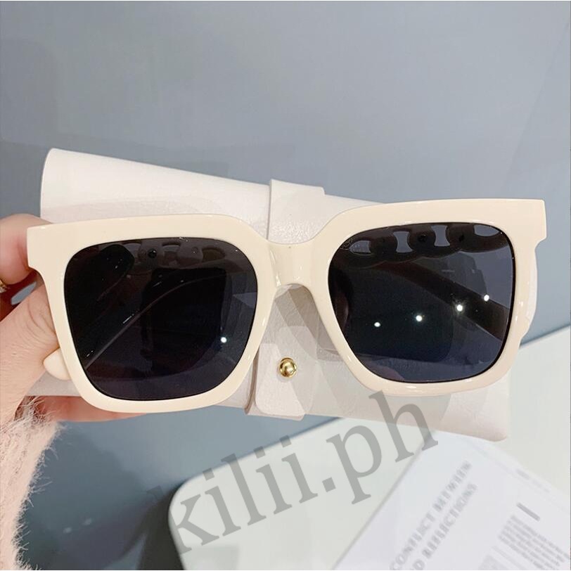 Kilii Kính Mát Gọng Vuông Phong Cách Vintage Thời Trang