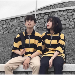 Áo polo zip #unisex