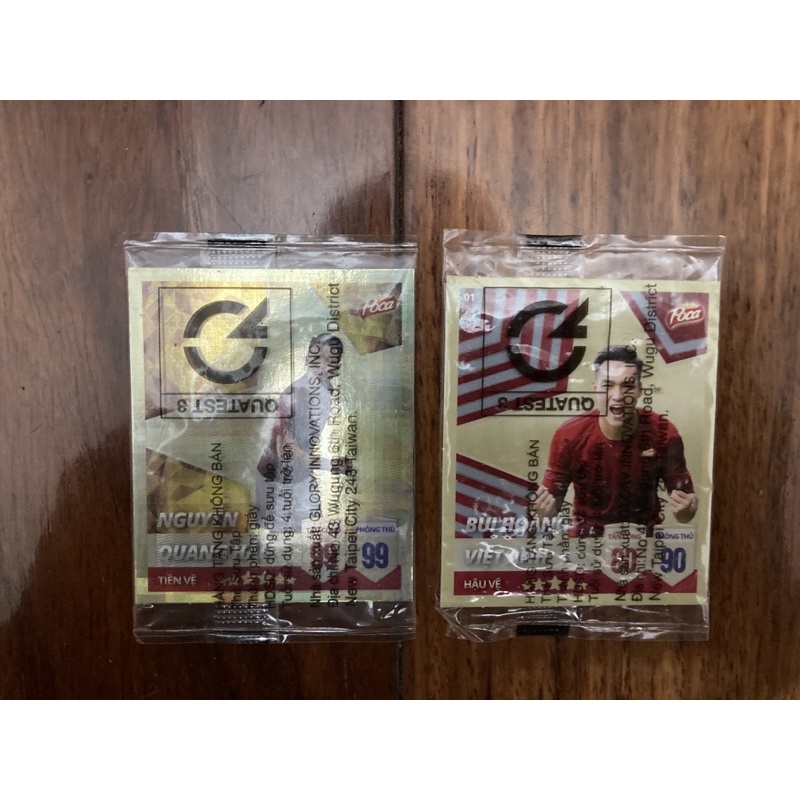 Thẻ cầu thủ Poca match attax Việt Nam