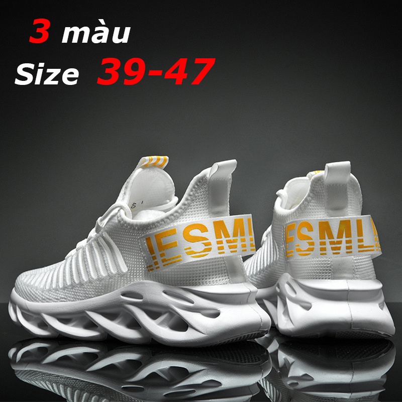 Giày thể thao siêu nhẹ thoáng khí thời trang cho nam size 39-47