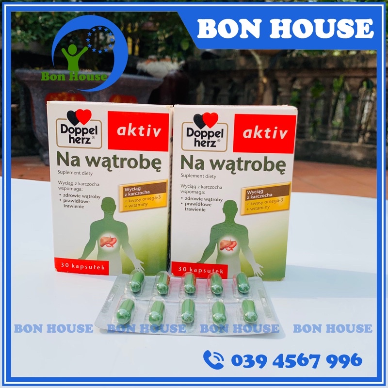 VIÊN UỐNG THẢI ĐỘC VÀ BỔ GAN NA WATROBE DOPPEL-HERZ