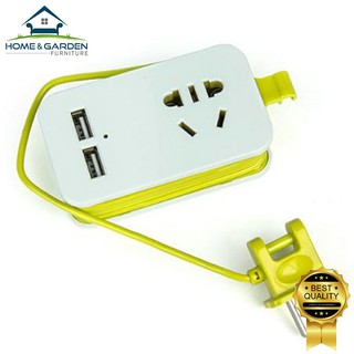 EuroQuality Ổ cắm điện đa năng USB dành cho Macbook, laptop có dây 1.5m