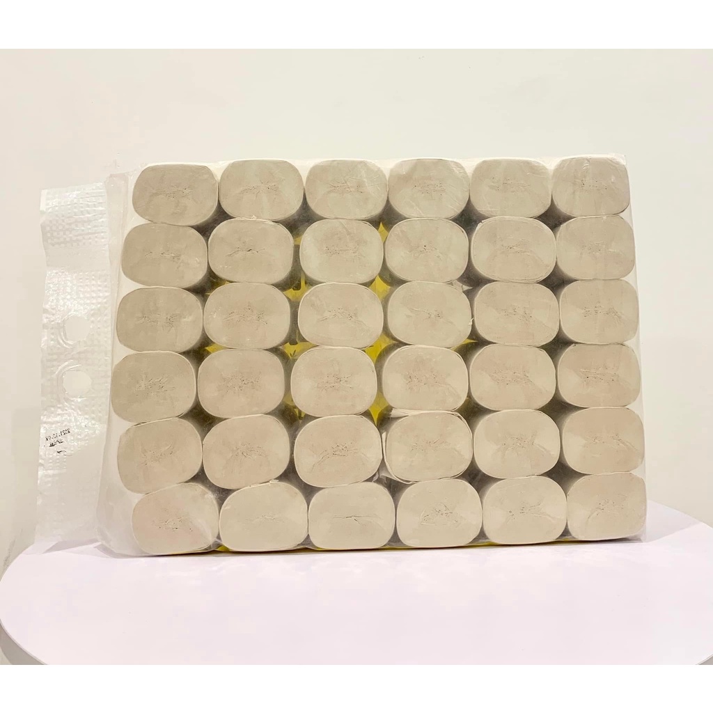 36 CUỘN GIẤY GẤU TRÚC ĐA NĂNG SIÊU DAI BAIHU HÀNG CHÍNH HÃNG