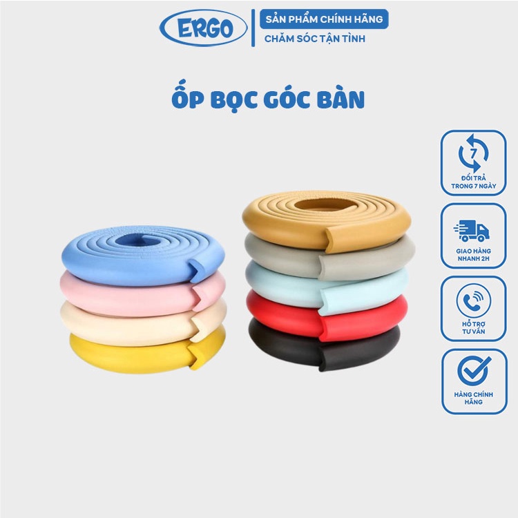 Ốp bọc góc bàn loại dày an toàn cho bé