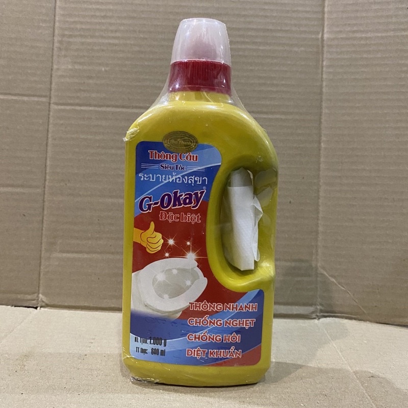 Nước thông cống và thông tắc bồn cầu cực sặch của thái giải quyết mọi vấn đề tắc