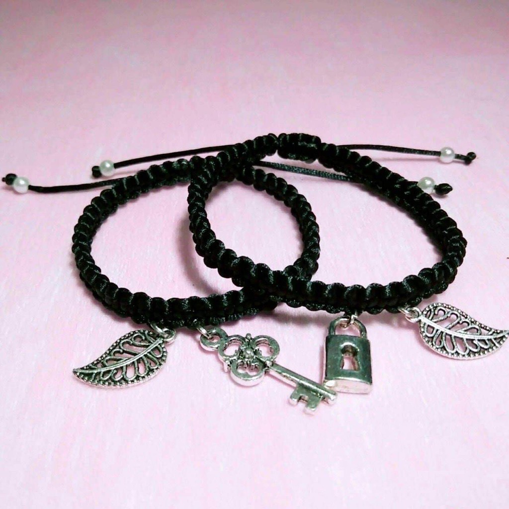 Set Vòng Đôi Handmade Tự Đan ( ảnh tự chụp )