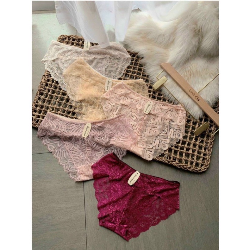 Quần Lót Nữ Ren Sexy thiết kế họa tiết ren xuyên thấu siêu gợi cảm quyến rũ - Moon Underwear