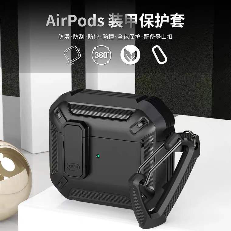 Vỏ Bảo Vệ Hộp Đựng Tai Nghe Apple AirPods pro Chống Rơi Vỡ 2 / 3 / 4