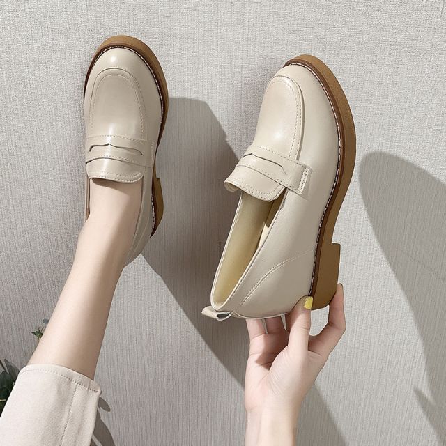 Giày lười nữ độn đế QC | BigBuy360 - bigbuy360.vn