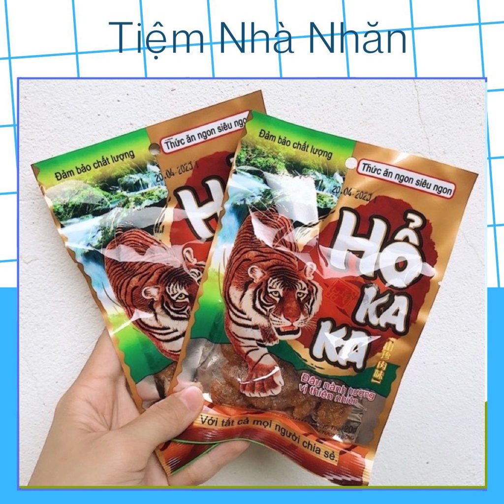 Gói cay Hổ kaka, snack thịt hổ thơm ngon tuổi thơ