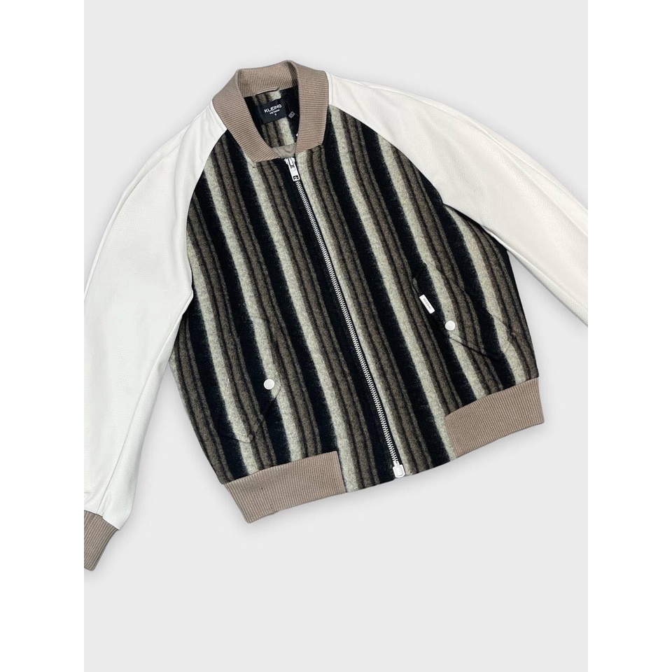 ÁO KHOÁC BROWN CHECKED BOMBER