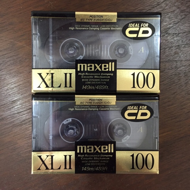 Băng cassette Maxell XLII 100