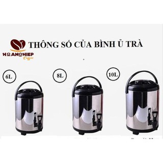 Bình ủ trà 6 lít - 8 lít - 10 lít - 12 lít