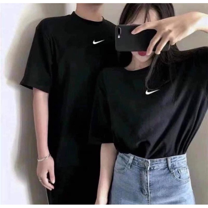 Áo thun thêu logo nike swooh chính hãng