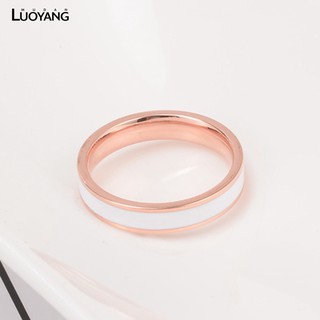 Nhẫn titan tráng men dành cho nữ