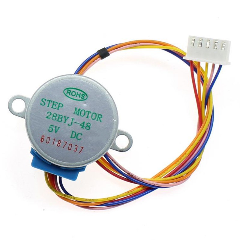 28BYJ-48 28BYJ48 DC 5V Bước giảm động cơ Động cơ Stepper Motor Động cơ 4 pha cho Arduino DIY Kit