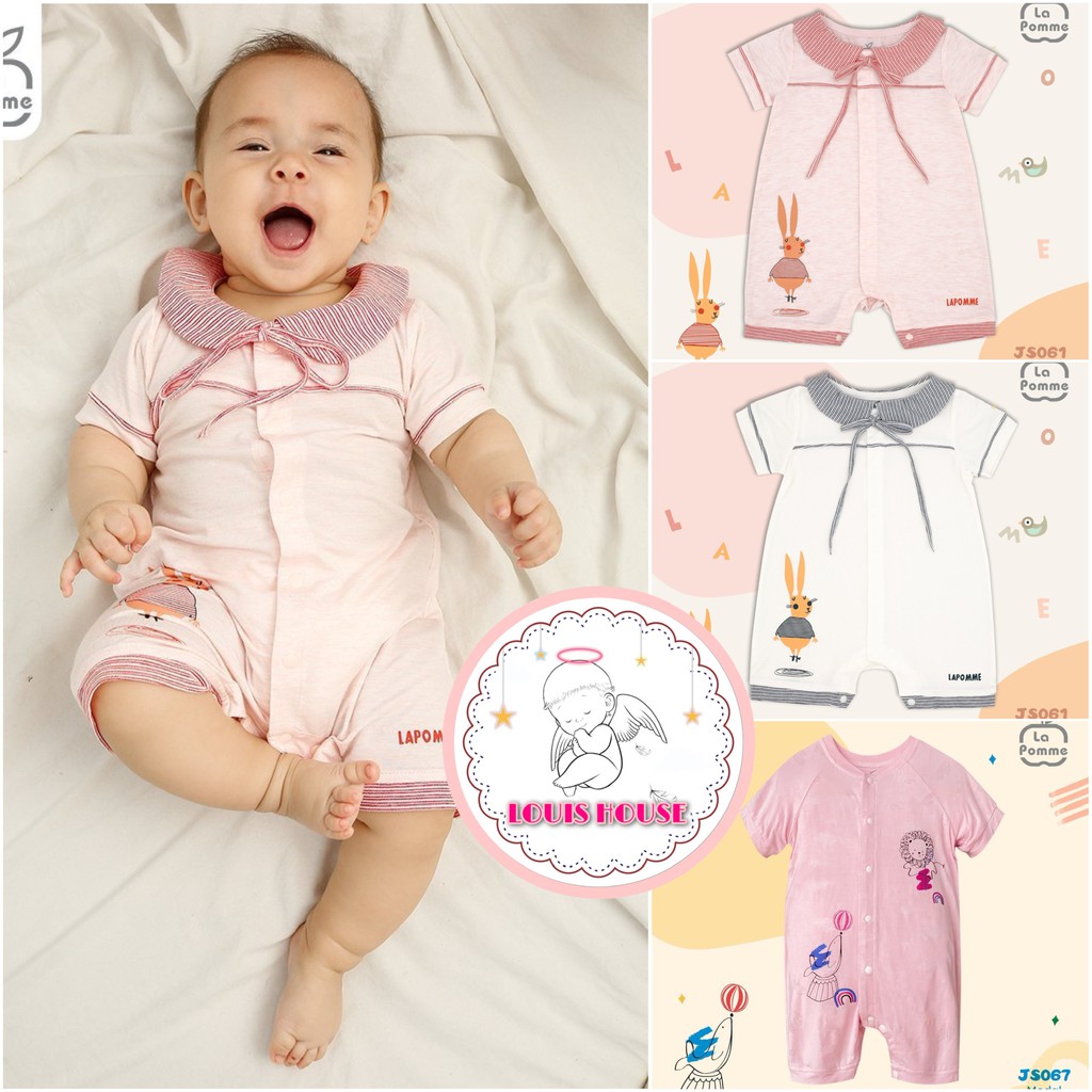[LA POMME] BỘ ĐỒ BODY CHO BÉ SƠ SINH 2021 ( JS067 / JS061 )