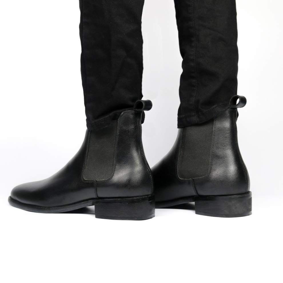 Chelsea Boots chất liệu da bò kiểu dáng cổ điển thời trang phong cách thanh lịch | BigBuy360 - bigbuy360.vn