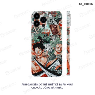 Miếng Dán Skin Hình Chất Liệu 3M Dành Cho Mọi Dòng IPhone |SK_IPHH95| Film Chính Hãng, Cắt CNC, Chống Xước, Bền Màu