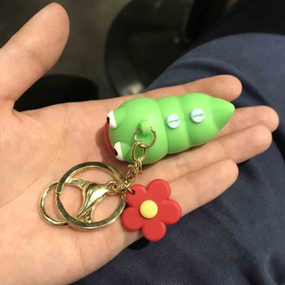 Móc khóa Sâu lá độc lạ