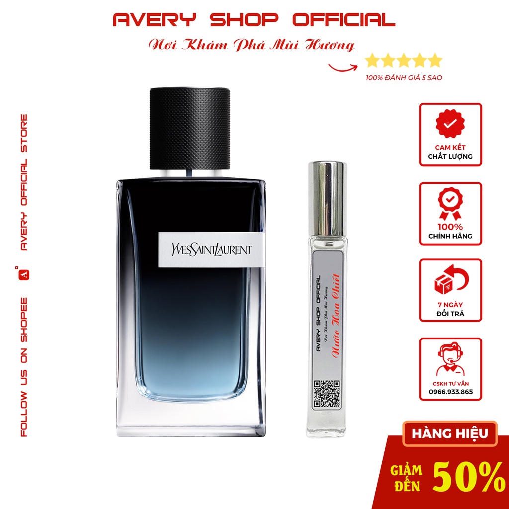 Nước Hoa Yves Saint Laurent Y EDP 10ML Chính Hãng