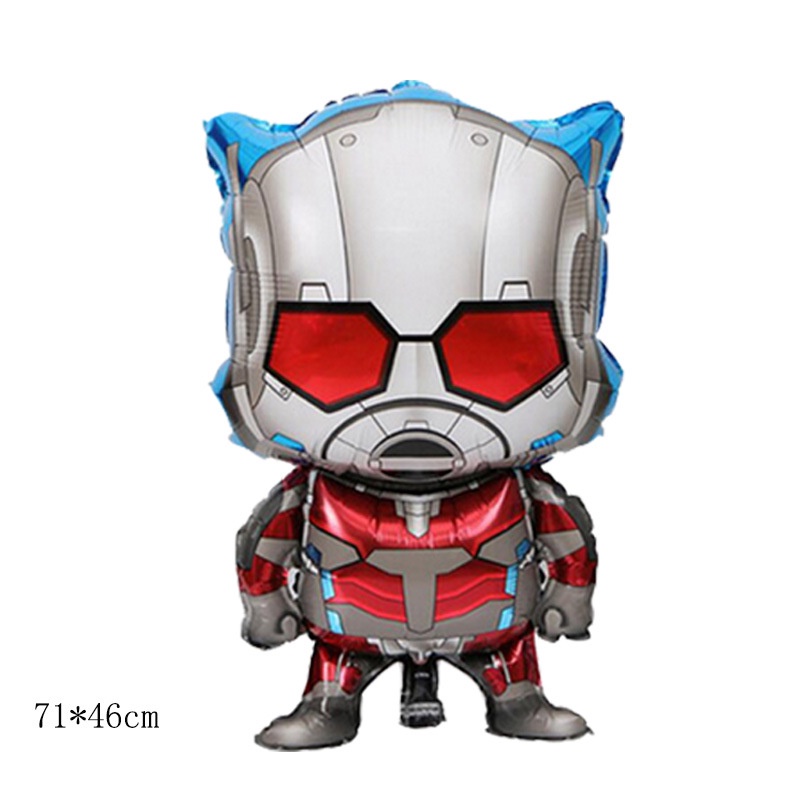 Bong Bóng Lá Nhôm Hình Siêu Anh Hùng Marvel Đẹp Mắt