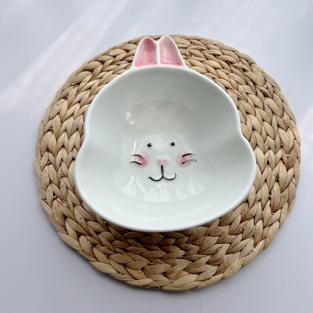 Bát Sứ Ăn Dặm Cho Bé Chất Liệu Gốm Sứ Cao Cấp Nhiều Màu Sắc Hình Thú, Hoa Quả Xinh Xắn
