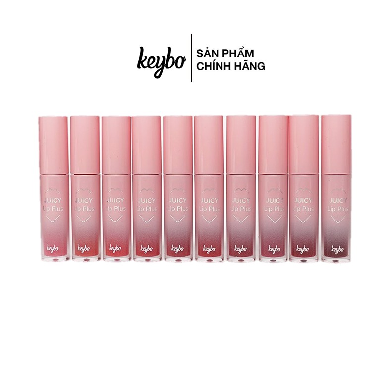 Son Kem Dưỡng KEYBO Juicy Lip Plus Không Chì Hương Trái Cây (10 màu) - Nhập Khẩu Hàn Quốc